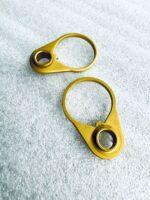 TiN Titanium Nitride / Gold Ar15 QD End Plate Adapter