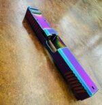  - Glock 17 Oilslick Chameleon Rainbow slide with RMR cut - Mid State Firearms , Mid State Firearms