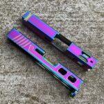 G43 Oilslick PVD GLOCK Compatible Slide - Elite Cut, Window Ports