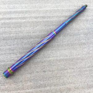 18' spiral Fluted Rainbow PVD Oilslick .223 Wylde 1:8 SS Ar15 Barrel