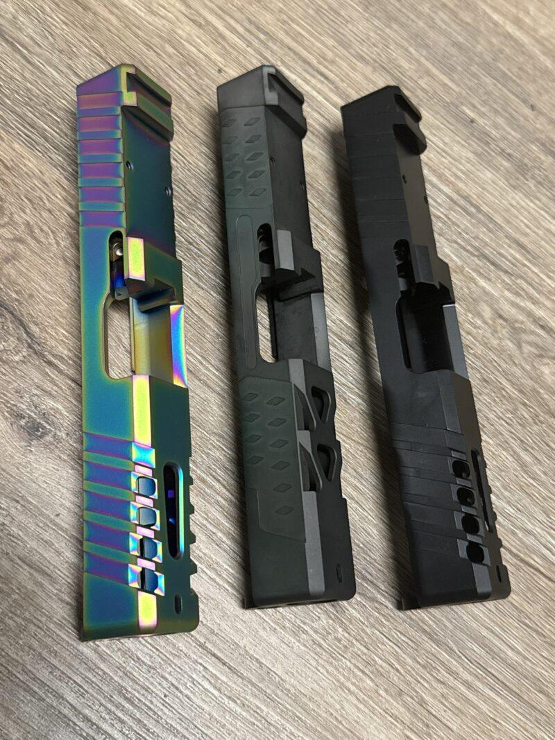 Grab Bag / Blem Glock compatible slide with RMR cut, gen3, select g19 g17 g26