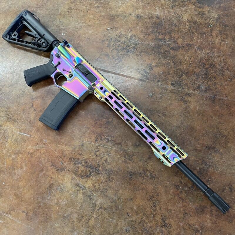 MSF Oilslick Custom Complete Ar15 Rifle