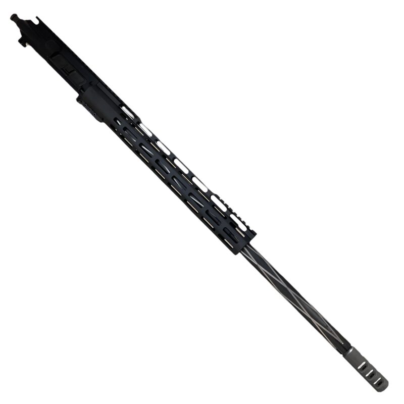 24' 223 Wylde 1/8 Diamond Fluted 2tone SS Ar-15 Upper, Threaded