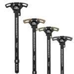 Gray Micro WARHAMMER Mod2 AR-15 Charging Handle - Breek Arms