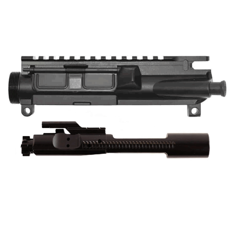 Ar15 Left Handed Builder Bundle - Receiver and Nitride BCG Combo