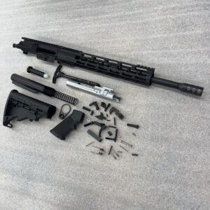 16' MSF Light Premium Ar15 Build Kit - 5.56 BA Barrel, Microbest Chrome BCG, Warhammer Ambi Charging Handle