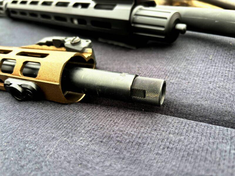  - 1/2-28 Thread Protector – Knurled With Wrench Flats, Black -Phalanx Tactical Precision - Mid State Firearms , Mid State Firearms