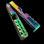 g19 gen5 rainbow slide - Mid State Firearms  - MSF Gen 5 Glock 19 Compatible G19 Slide with RMR Optic Cut – Slant Window Ports and Serrations - Mid State Firearms , Mid State Firearms