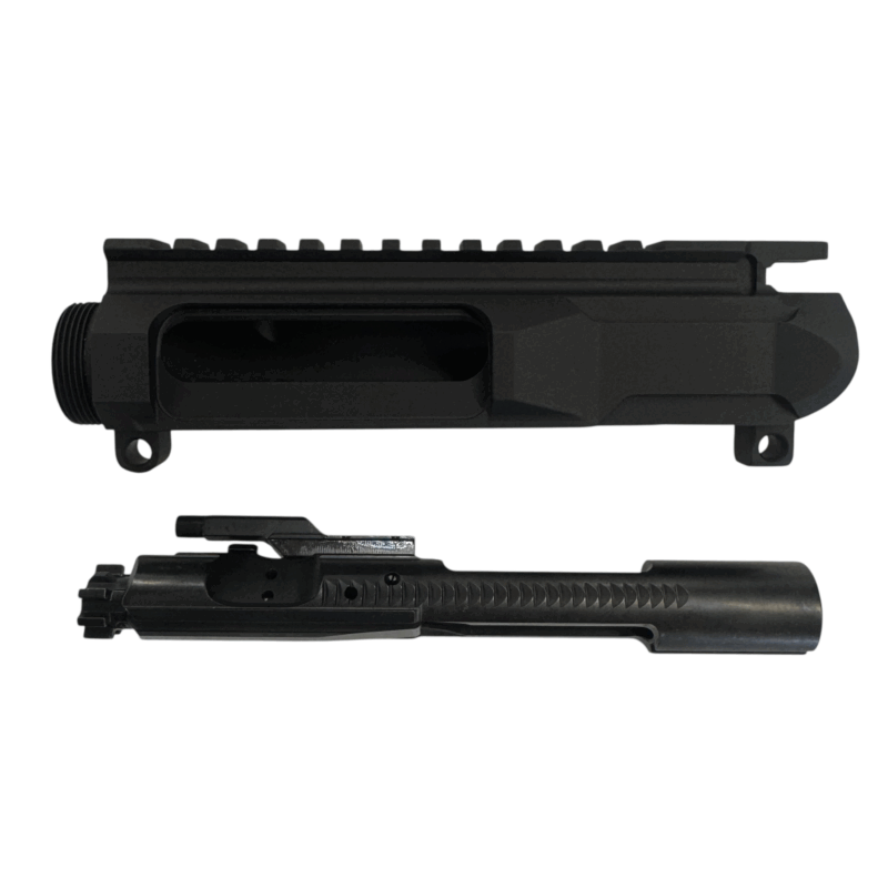 Ar15 Left Handed Builder Bundle - Slick Side Receiver and Nitride BCG Combo