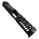  - MSF Gen 5 Glock 19 Compatible G19 Slide with RMR Optic Cut – Slant Window Ports and Serrations – Black - Mid State Firearms , Mid State Firearms