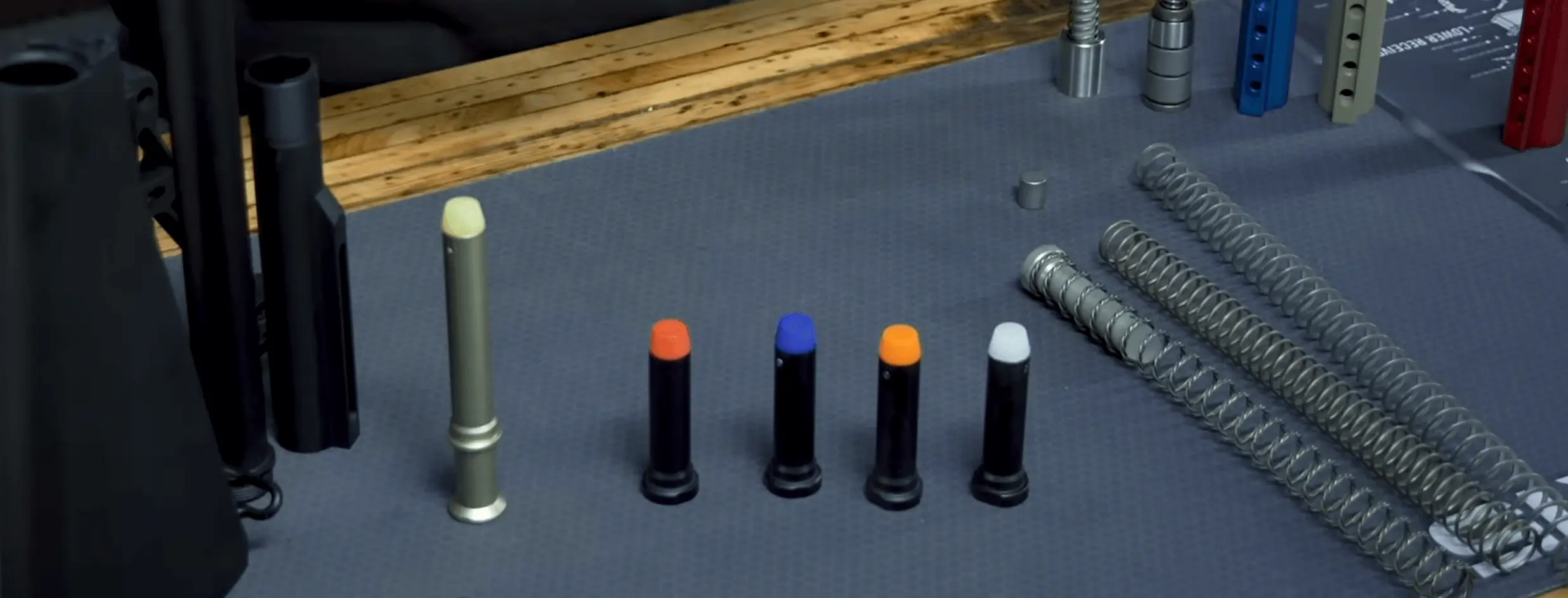 AR-15 Buffer System Explained Carbine vs H vs H2 vs H3