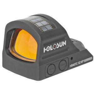 Holosun HS407C X2 2 MOA Red Dot Sight – RMR Footprint Pistol Optic