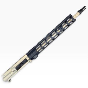 MSF Black/Fde MixMatch 16' .223 Wylde Complete AR-15 Upper – 416R SS, FDE PVD, RG2-S M-LOK