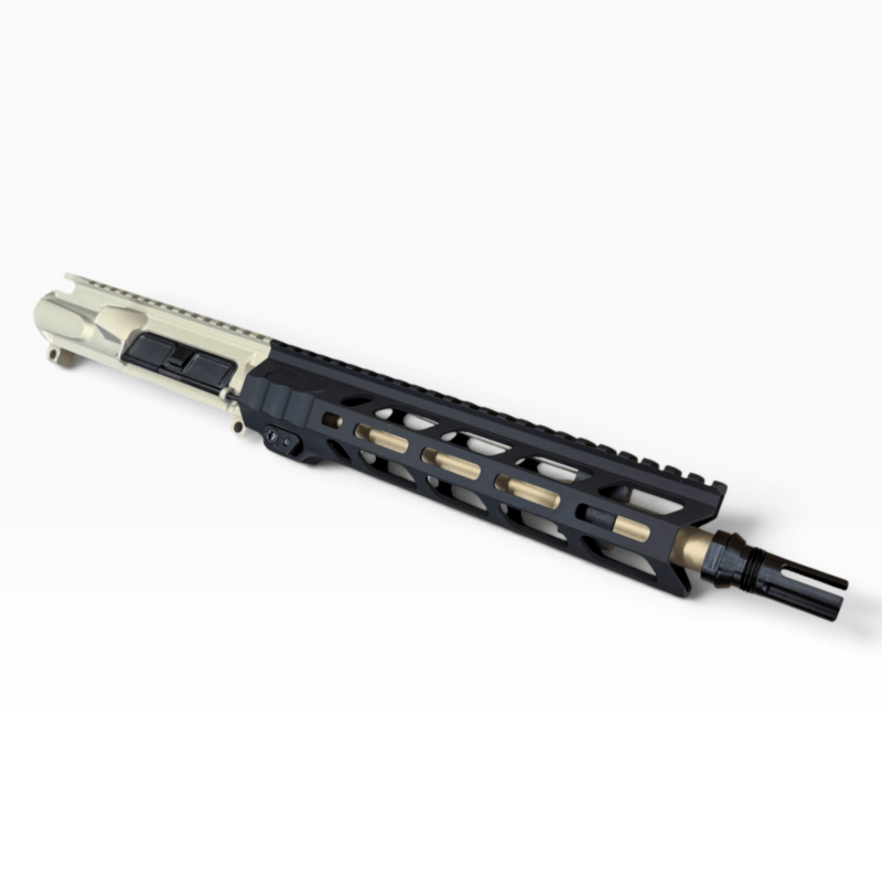 MSF Tan/Clear/Black MixMatch Ar15 223 wYLDE 1/8 Upper with Wedge MLok, OTx
