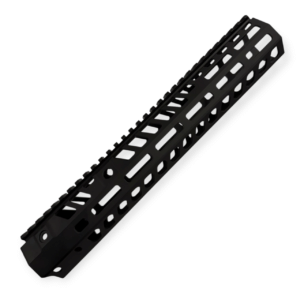 12' Large ID M-LOK Ar15 Handguard – 1.75' Inner Diameter, Black Anodized